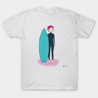 Surfer Girl (no background) T-Shirt